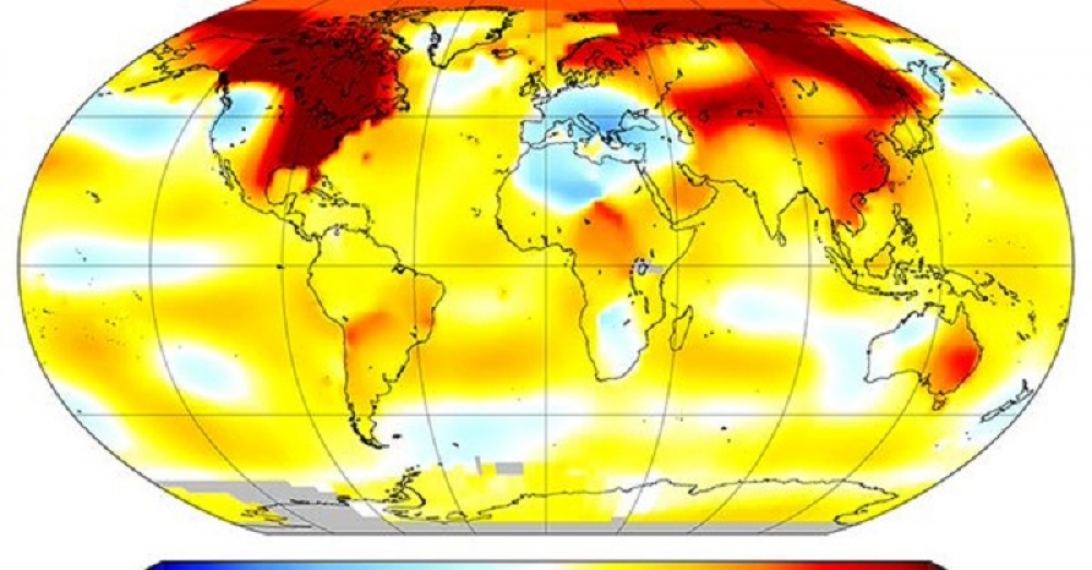 Ocak 2017, üçüncü en sıcak Ocak ayı oldu