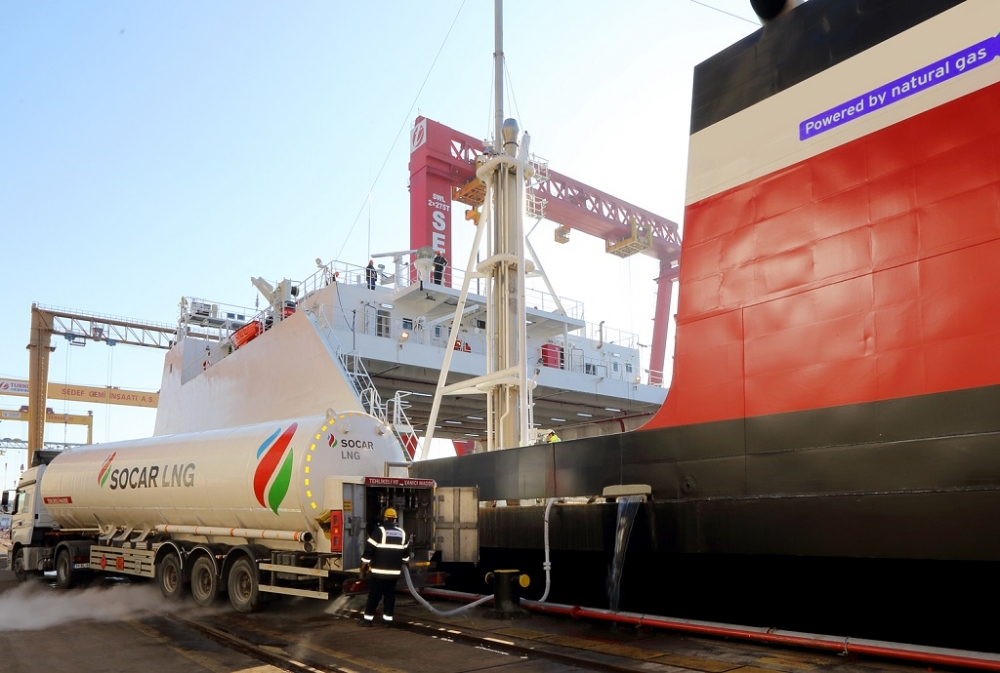 SOCAR gemilerde kükürt ve azot salımını azaltacak