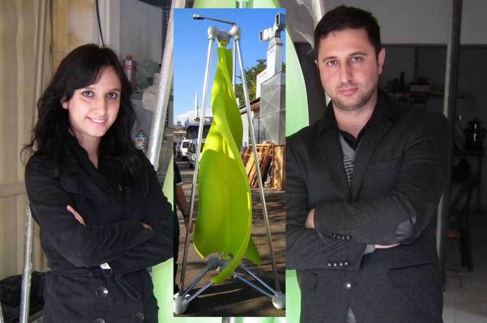 Düşey eksenli yerli rüzgar türbini geliştirdi