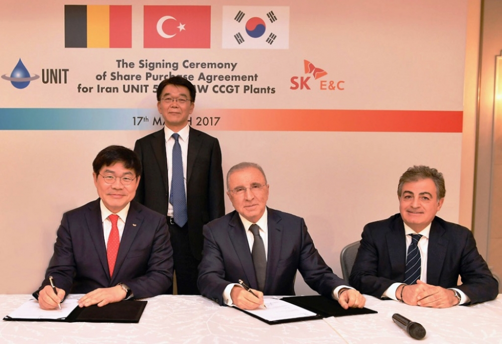 Unit, İran yatırımlarını SK E&C ortaklığı ile kuracak