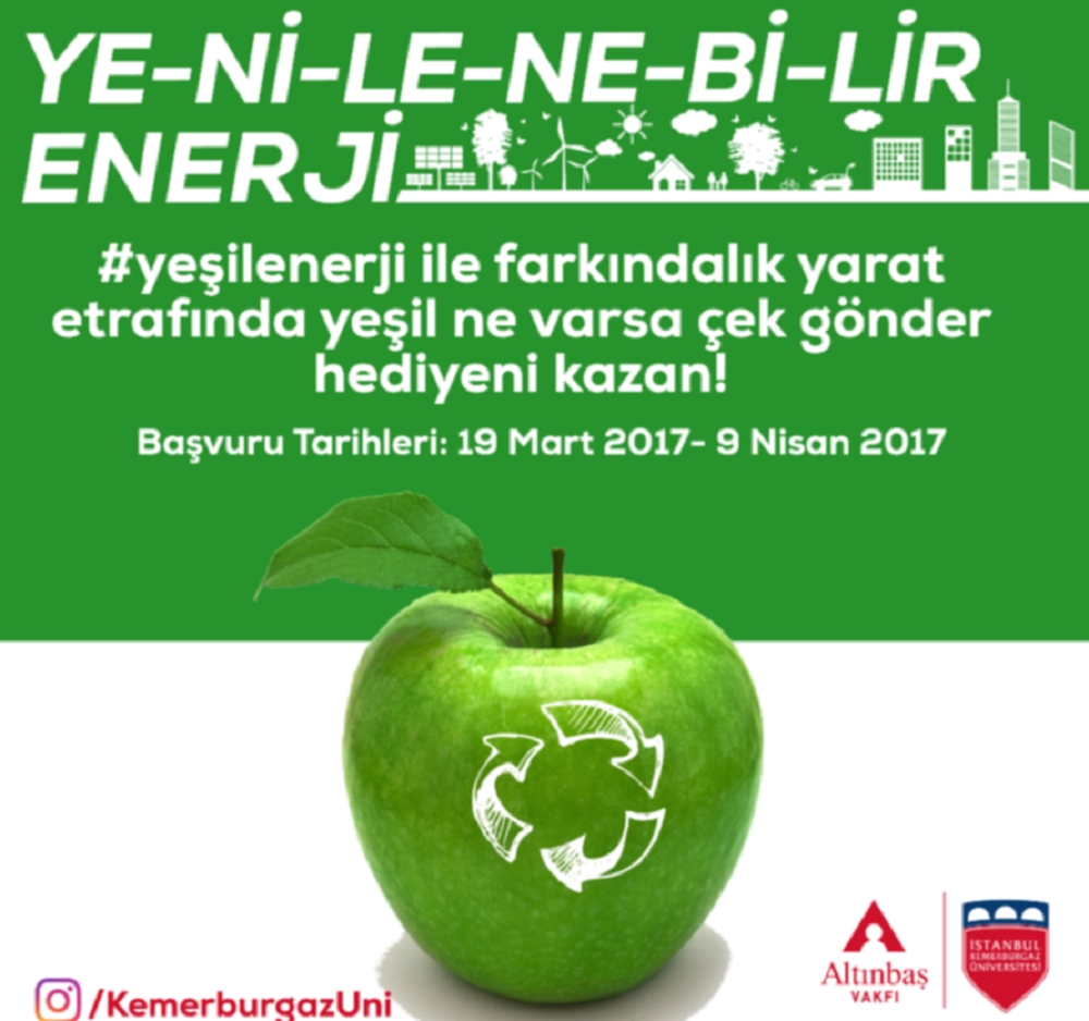 İKBÜ’den “Yeşil Enerji” fotoğraf yarışması