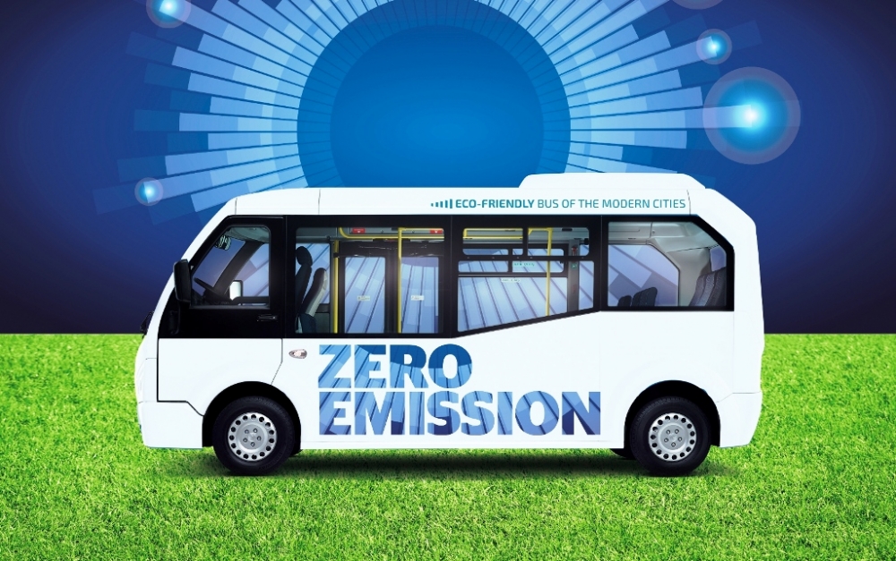Karsan'ın elektrikli minibüsü İspanya'da görücüye çıktı