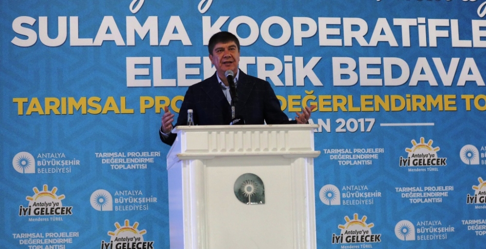 Antalyalı çiftçiye güneş desteği