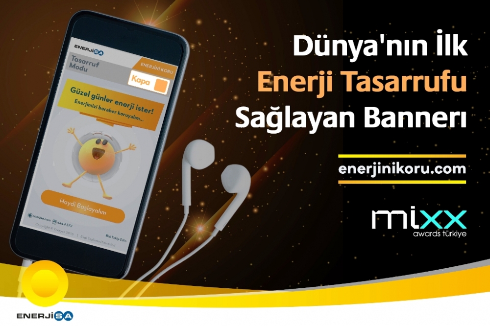 Enerji tasarruflu dijital reklam Enerjisa'ya üç ödül getirdi