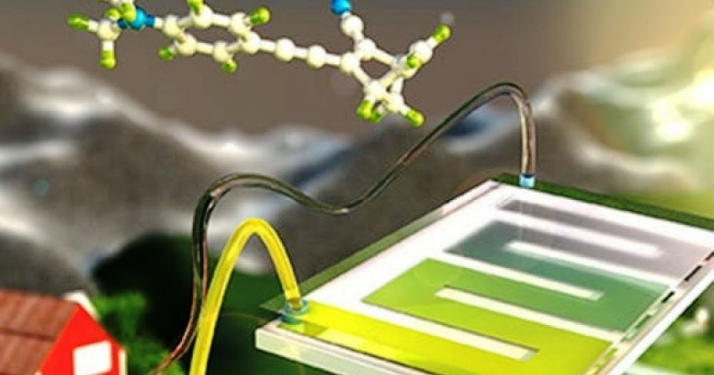 Güneş enerjisine sıvı depolama