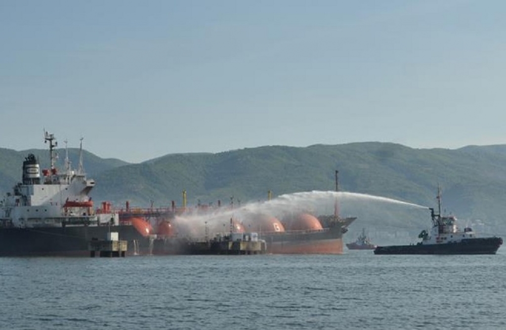 İzmit Körfezi’nde LPG yangını!