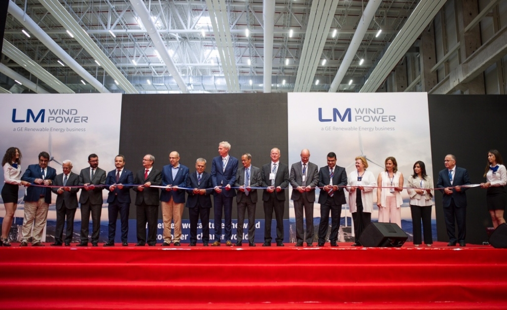 GE, Bergama'da rüzgar kanadı üretimine başladı