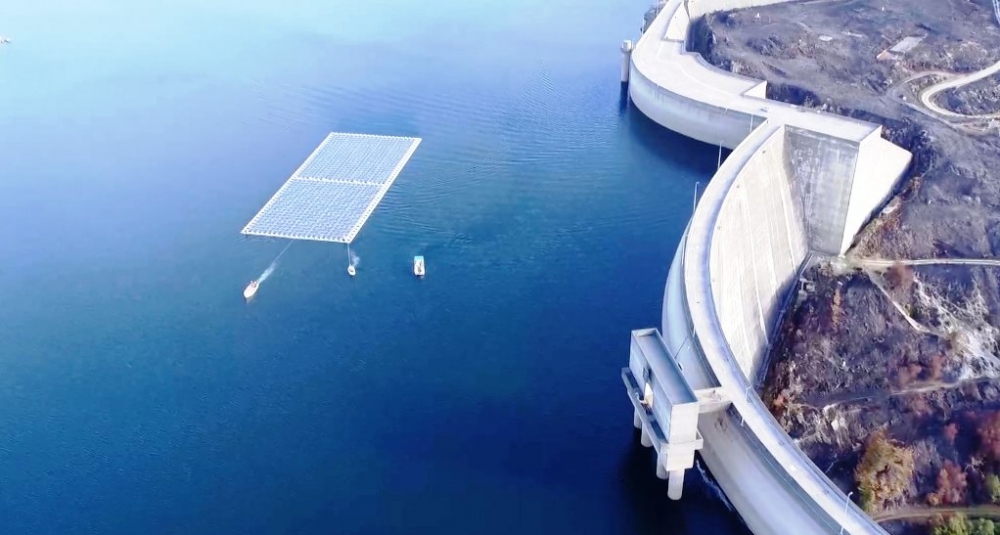 Dünyanın ilk hidro-güneş santrali Portekiz'de