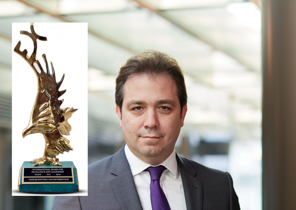 GAZDAŞ’a uluslararası mükemmellik ödülü