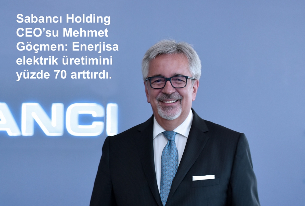 Sabancı’nın elektrik üretimi yüzde 70 arttı