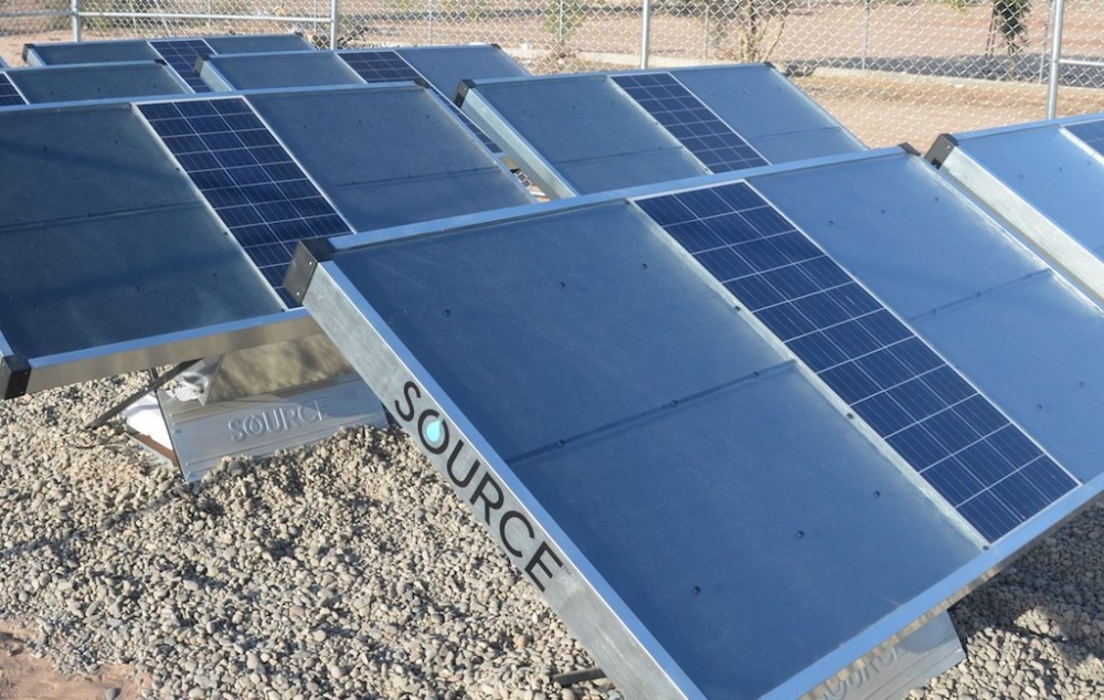 Elektrik yerine içme suyu üreten güneş panelleri üretildi