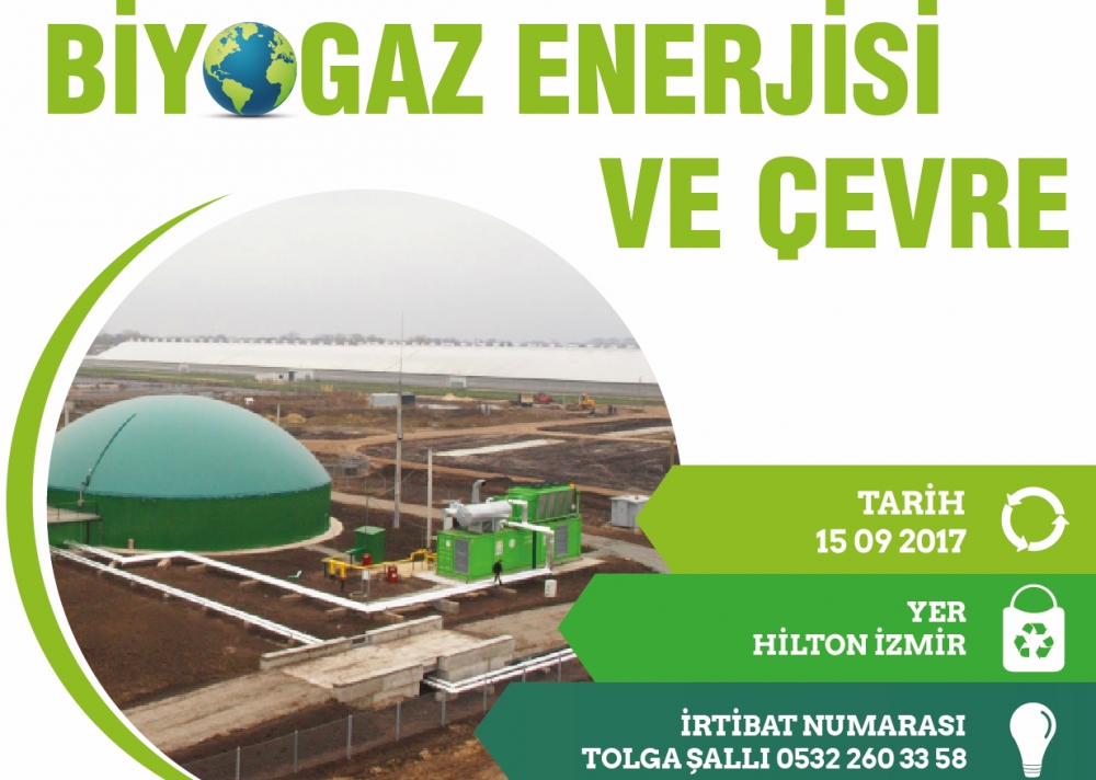 Biyogaz ve çevre ilişkisi İzmir'de masaya yatırılacak