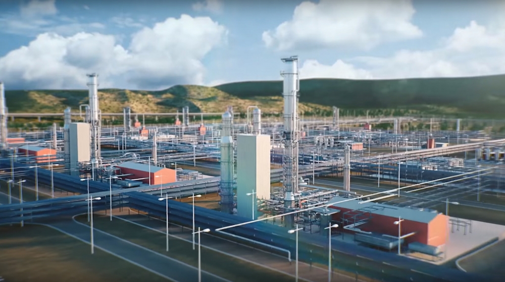 Gazprom Amur gaz işleme tesisinde geri sayıma başladı