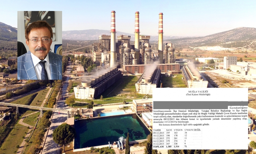 Yatağan’da yanan kömür arttı hava kalitesi yükseldi