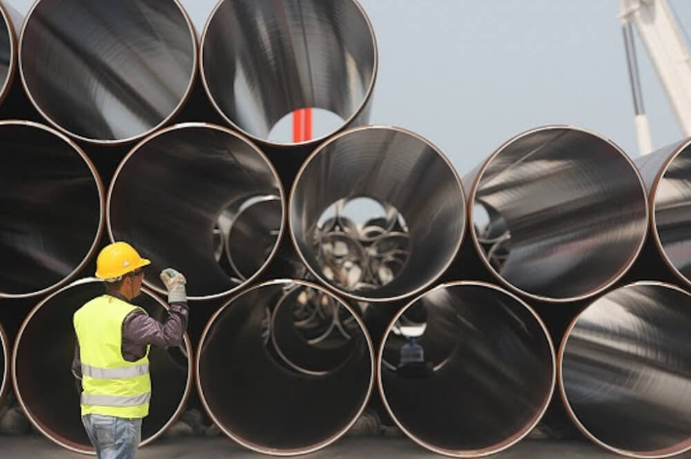 TAP için boru teslimatları tamamlandı