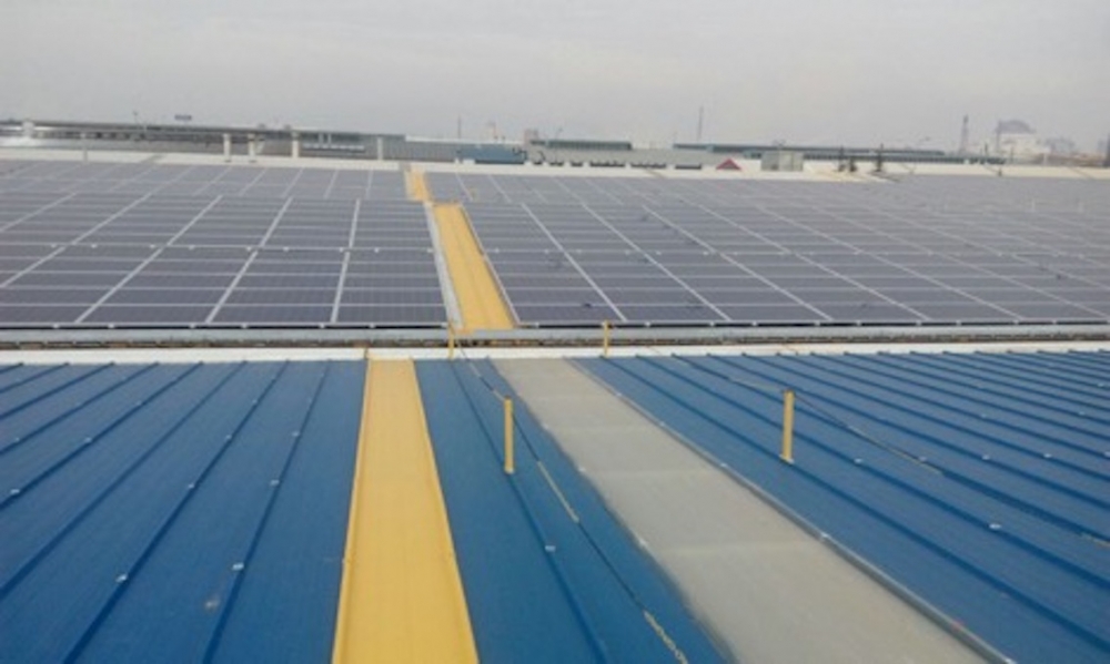 Kayseri’de kurulan 2.3 MW’lik çatı tipi GES devrede