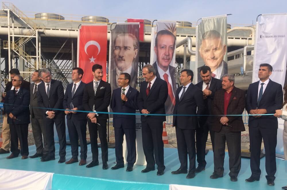 Türkerler Holding’in Alaşehir JES’i resmen açıldı