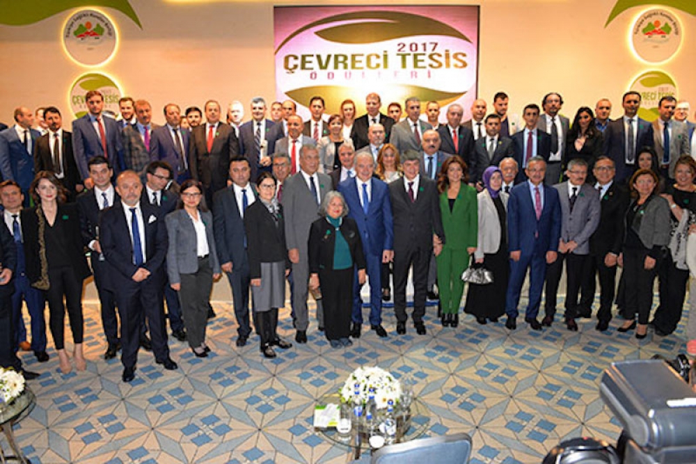 Çevreye duyarlı 40 tesis ödüllendirildi