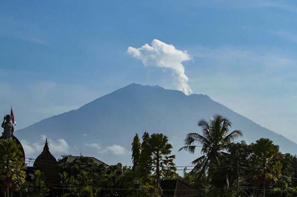 Agung Yanardağı patlarsa doğal gaz fiyatları artabilir