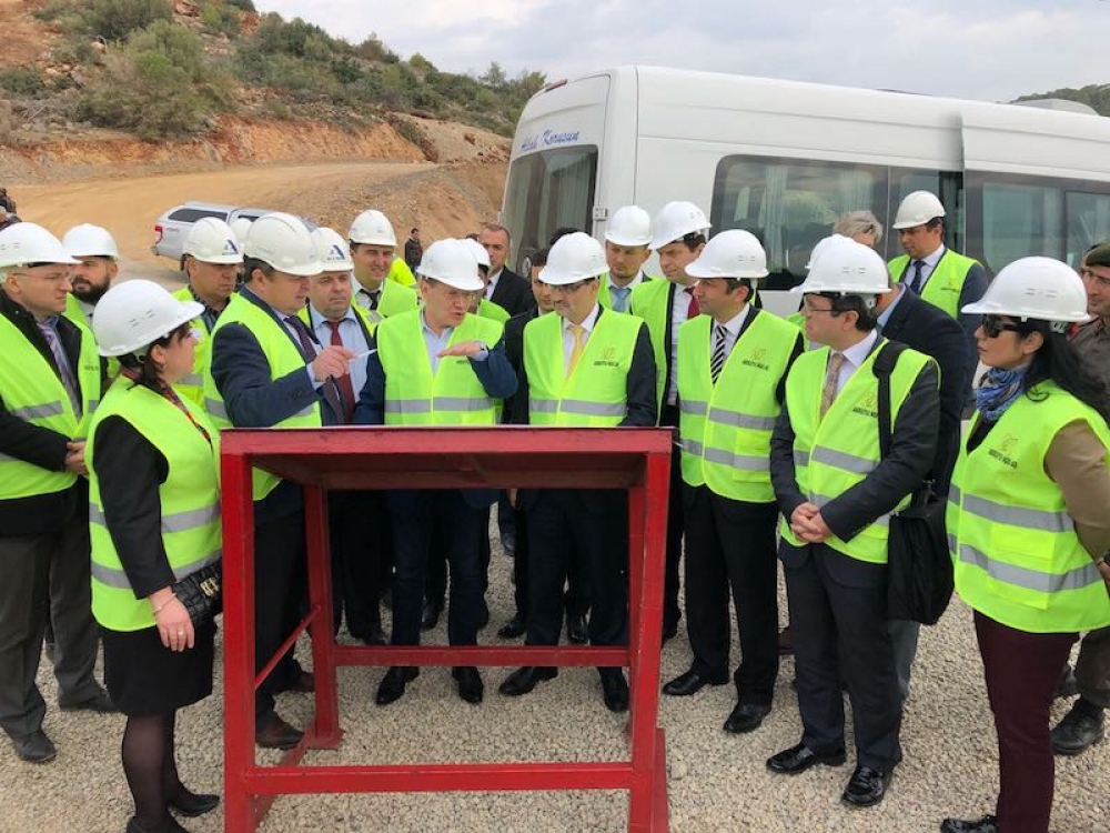 Akkuyu Nükleer Santrali'nin temeli atıldı