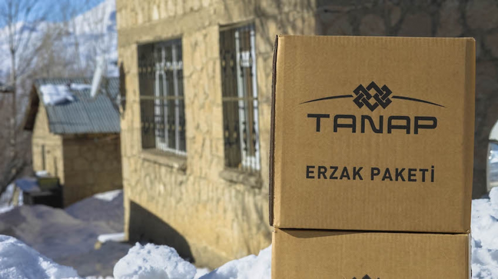 TANAP gıda yardımlarına devam ediyor