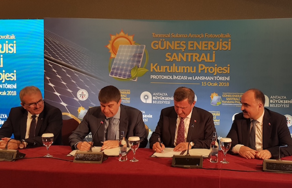 Antalya’da 7429 çiftçiye bedava güneş elektriği!