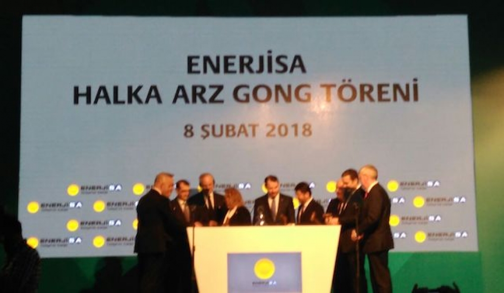 Enerjisa hisseleri borsada işlem görmeye başladı