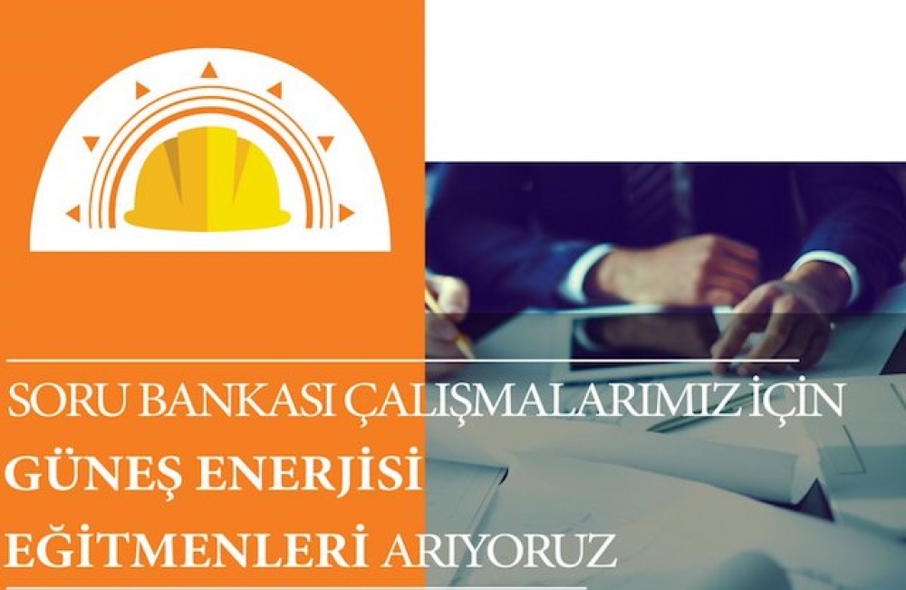 GÜNDER soru bankası çalışmaları için eğitmen arıyor