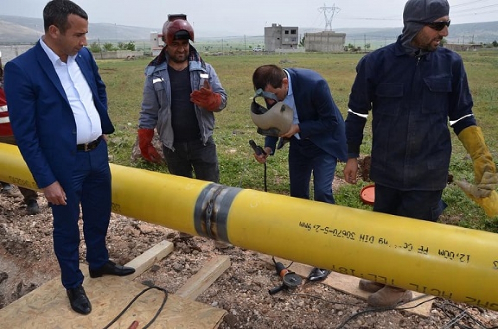 GAZDAŞ'tan Gaziantep'in Yavuzeli ilçesine ilk kaynak