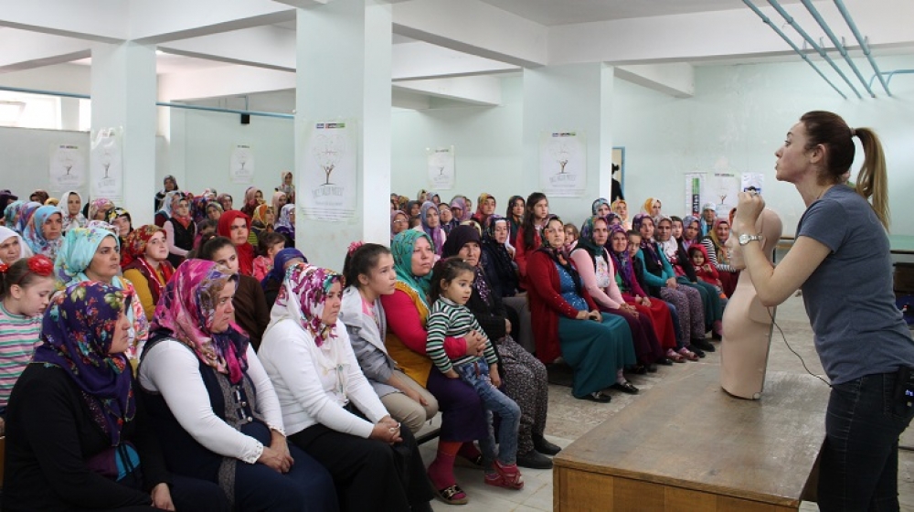 Akfen Yenilenebilir Enerji’den kadınlara sağlık eğitimi