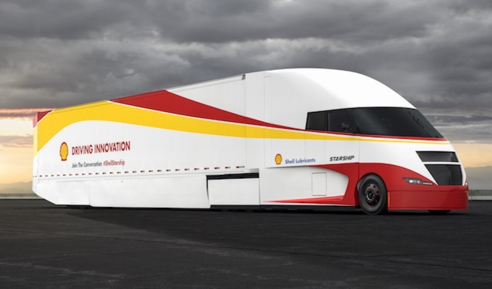 Shell ve AirFlow’dan yakıt cimrisi kamyon