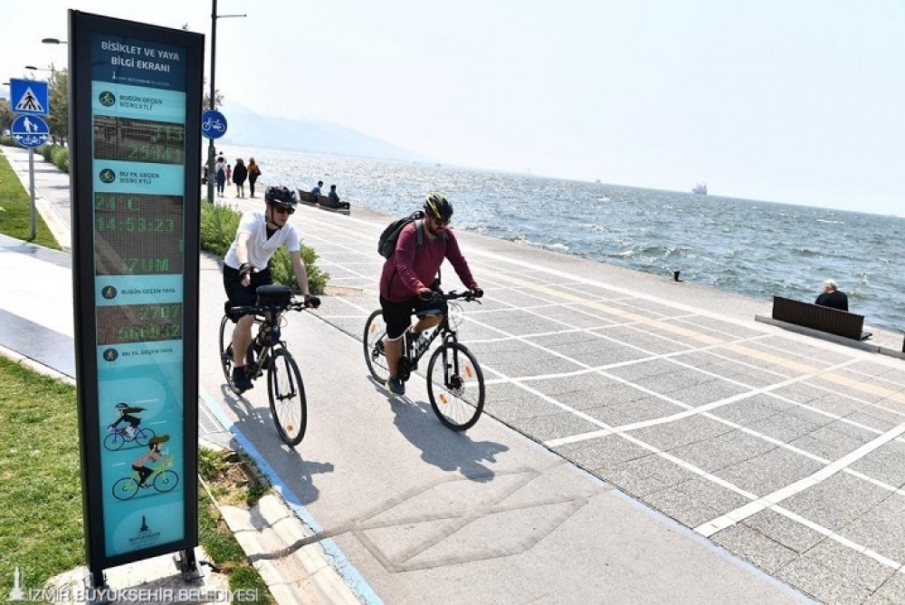 İzmir’deki bisiklet yolu 61 kilometreye çıktı