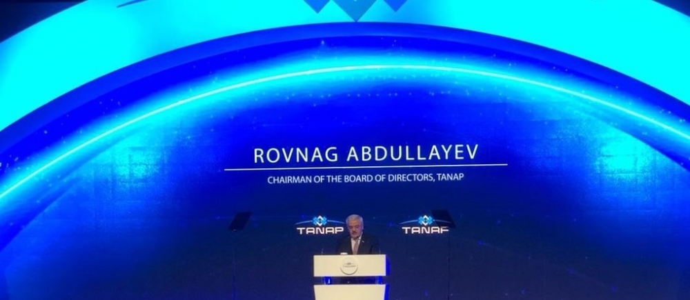 Abdullayev: TANAP, Türkiye’nin jeostratejik konumunu güçlendirecek