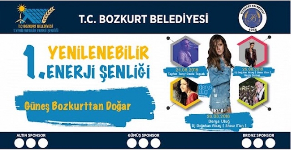 Denizli Bozkurt Belediye’sinden yenilenebilir enerji şenliği!