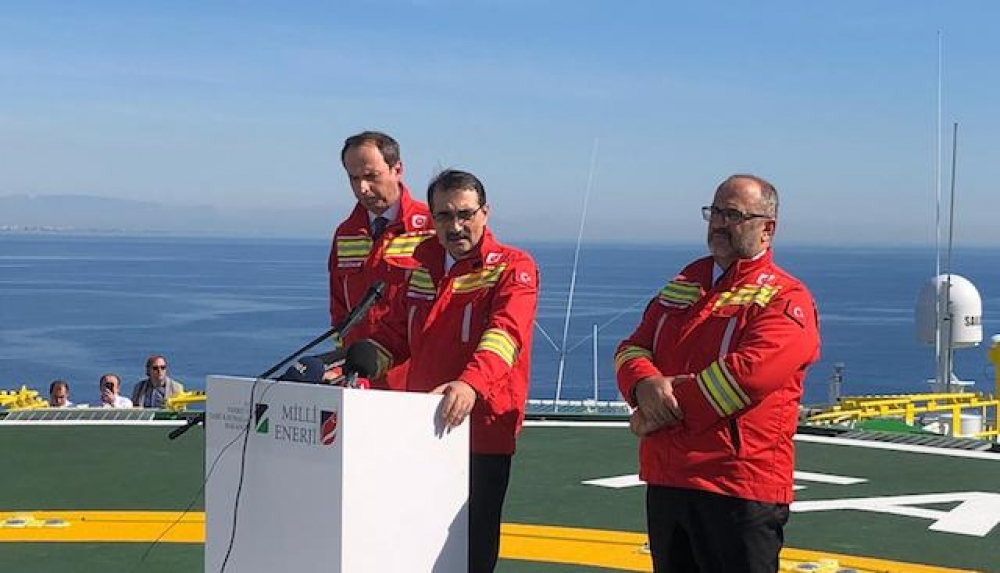 Dönmez: İlk sondajlarımızda gaz yada petrole ulaşmayı ümit ediyoruz