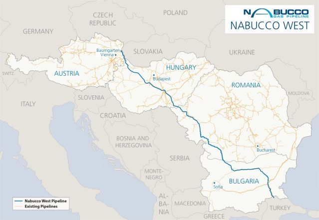 Nabucco gaz iletim kapasitesi rezervasyon sürecini başlattı