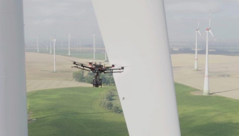 Ülke Enerji’den rüzgar türbinlerine dronlu bakım