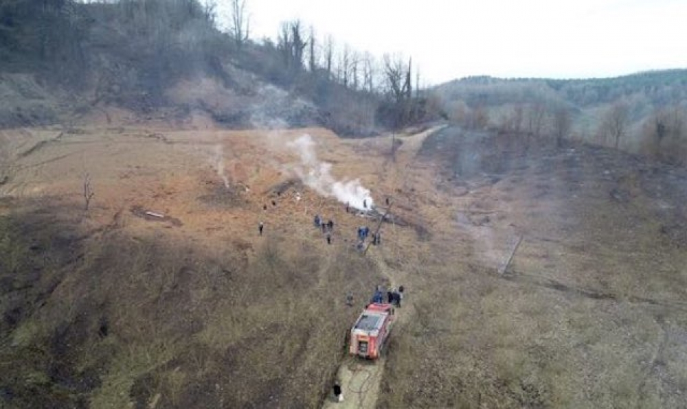 Arifiye’de doğalgaz patlaması!