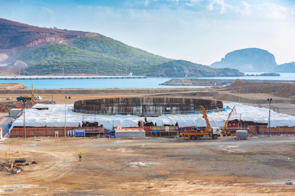 Akkuyu NGS’nin temel inşaatı tamamlanıyor