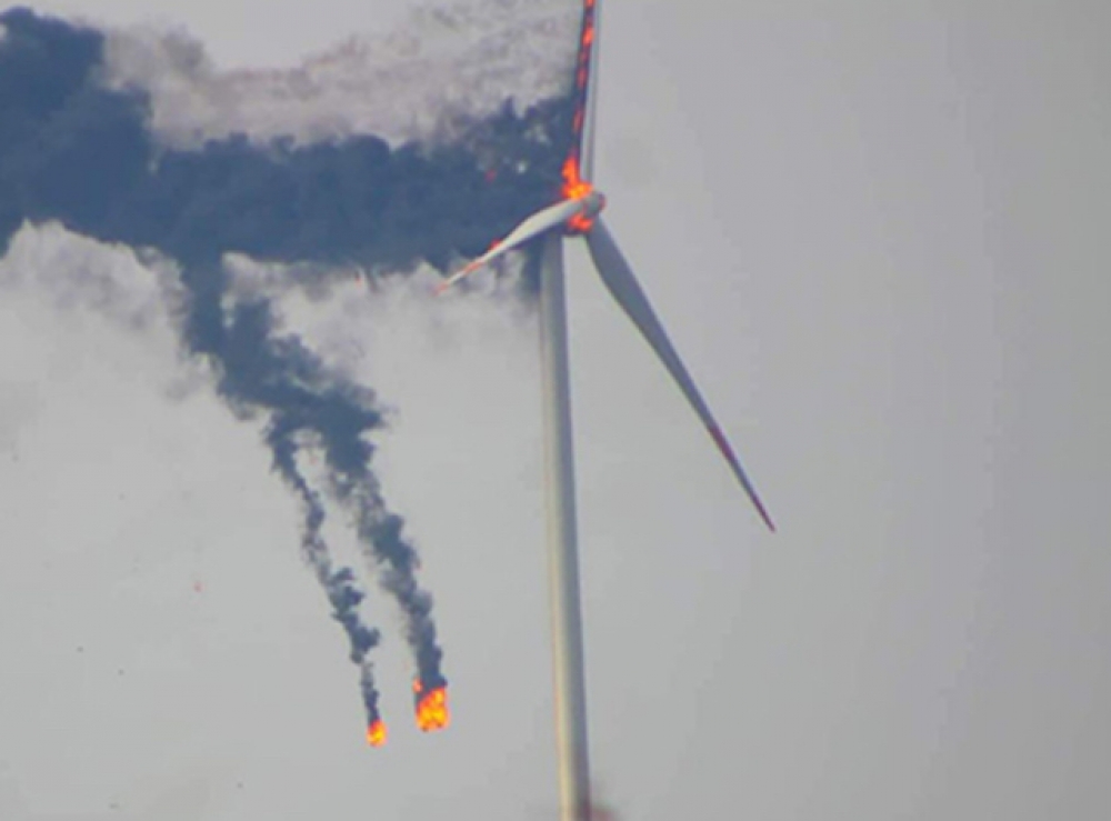 Sebenoba RES’te yangın