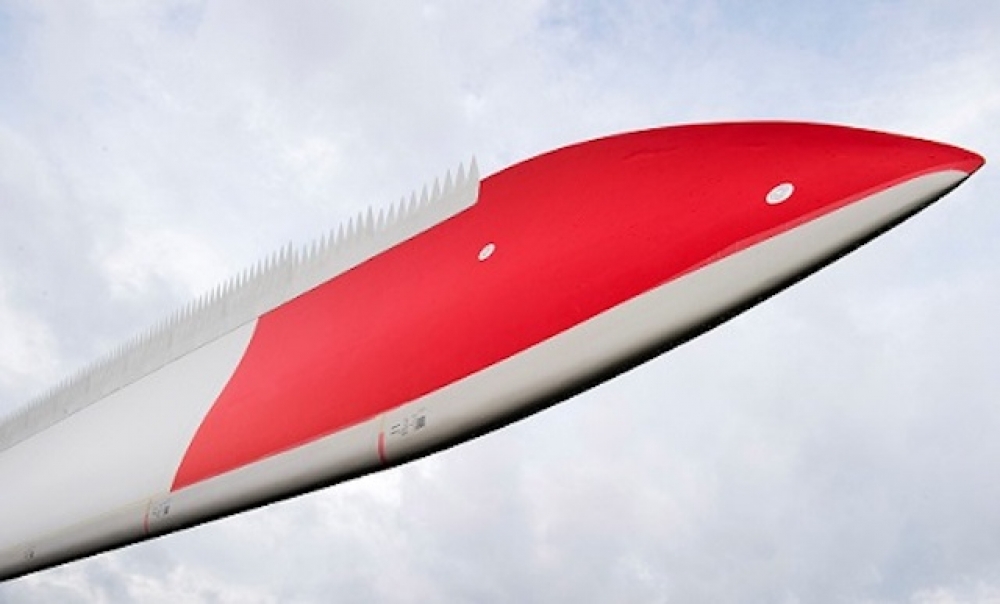 İngiltere’de kurulacak 714 MW’lık RES’in ilk türbin kanadı üretildi