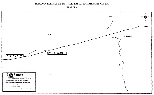 Kuzey Marmara Otoyolu Deplase Hattı'nda acele kamulaştırma