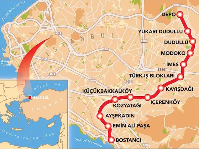 Dudullu-Bostancı metrosunu Orge elektriklendirecek
