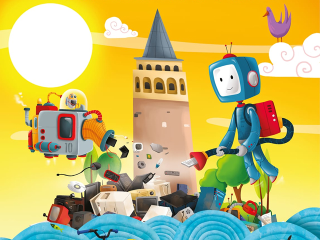 Elektronik atık toplayan öğrenciler scooter kazanacak