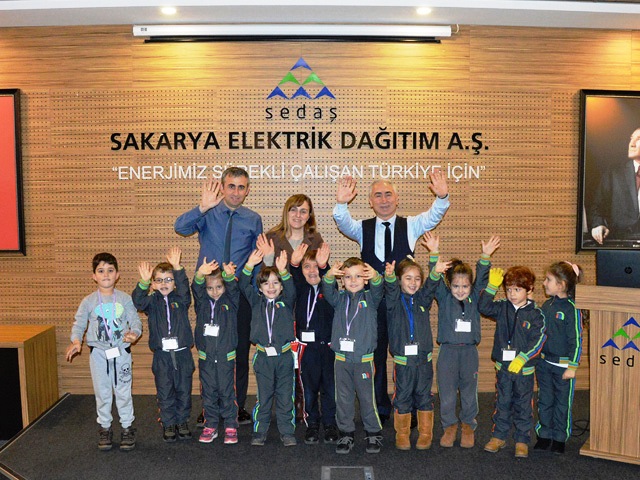 SEDAŞ’tan anaokulu öğrencilerine elektrik dersi