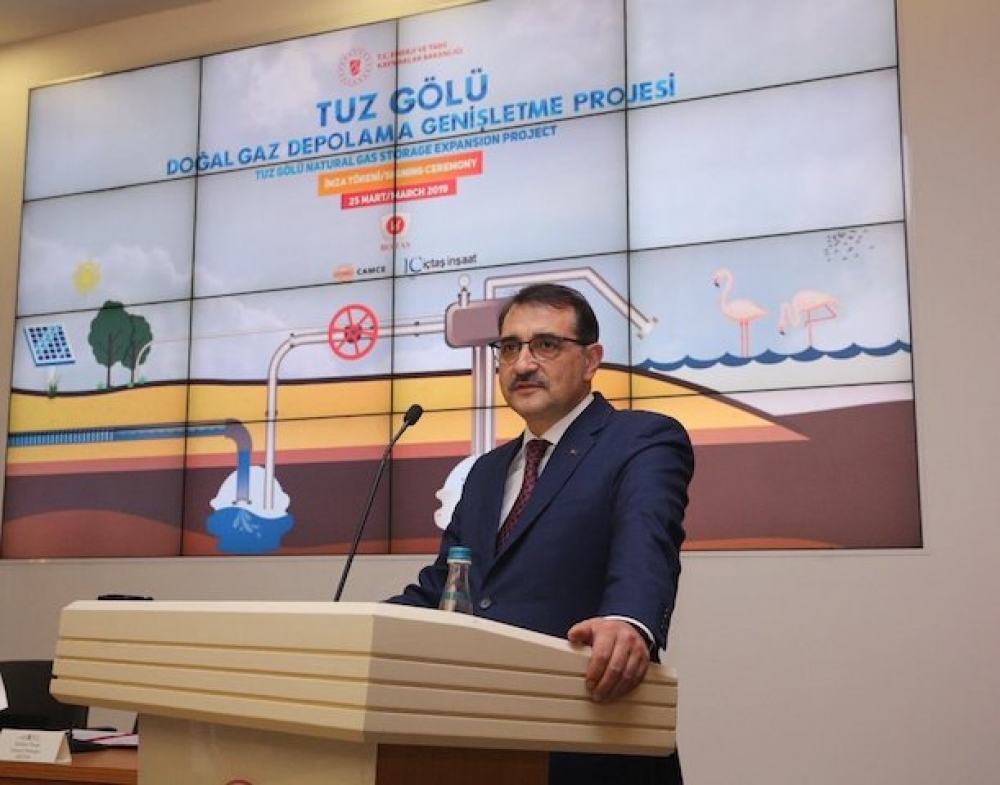 Dönmez: Gaz ihtiyacının yüzde 20’sini depolamayı hedefliyoruz