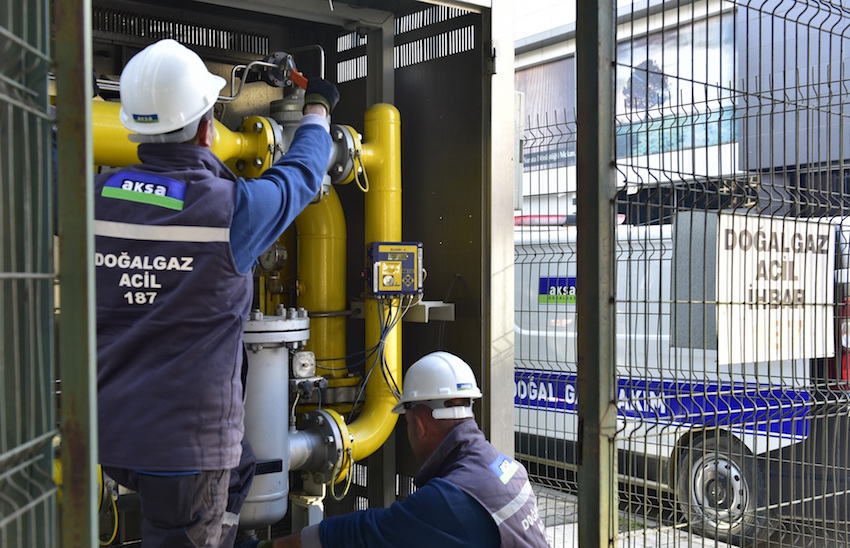 Aksa Manisa Kırkağaç’a da doğalgaz götürecek
