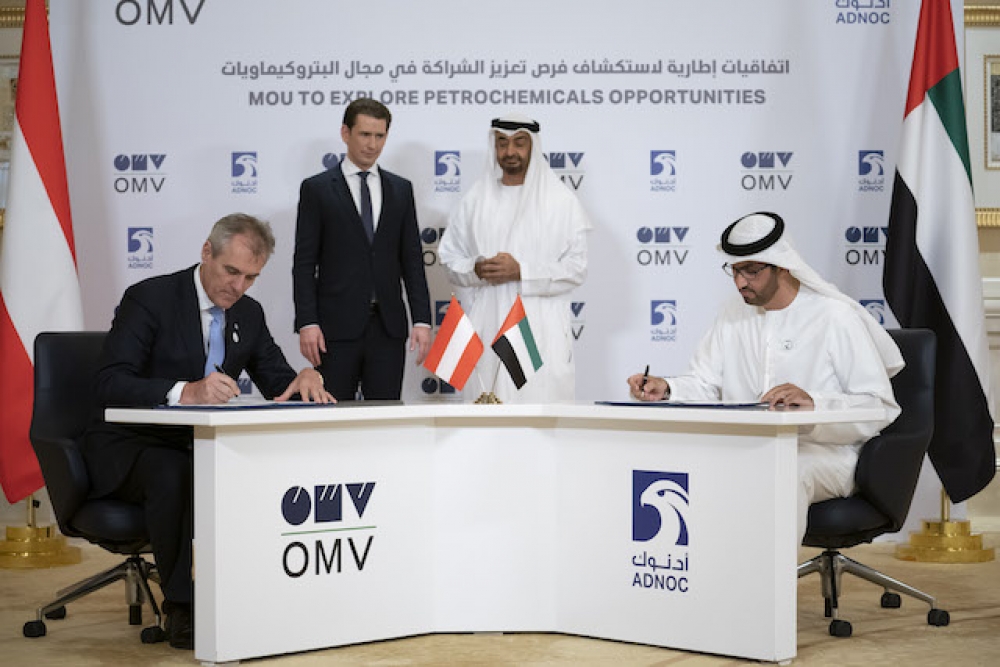 OMV ve ADNOC petrokimyada işbirliği yapacak