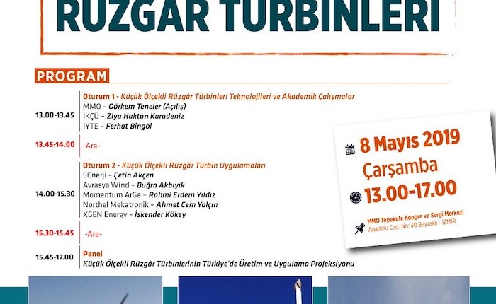 MMO küçük ölçekli rüzgar türbinlerini masaya yatıracak