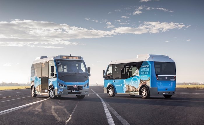 Karsan’ın elektrikli minibüsleri Avrupa yollarında